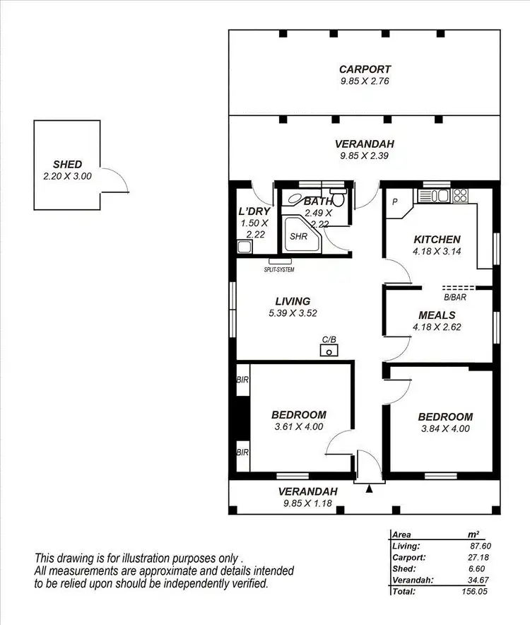Floorplan of Homely house listing, 40 Brooking Street, Goolwa SA 5214