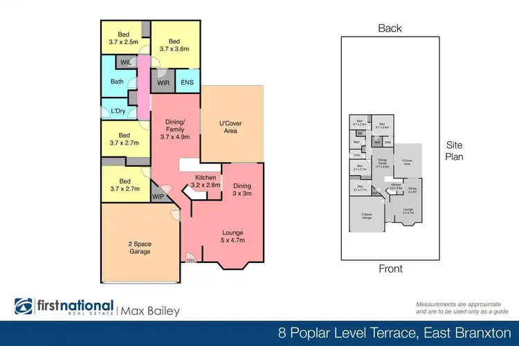 Floorplan of Homely house listing, 8 Poplar Level Terrace, Branxton NSW 2335