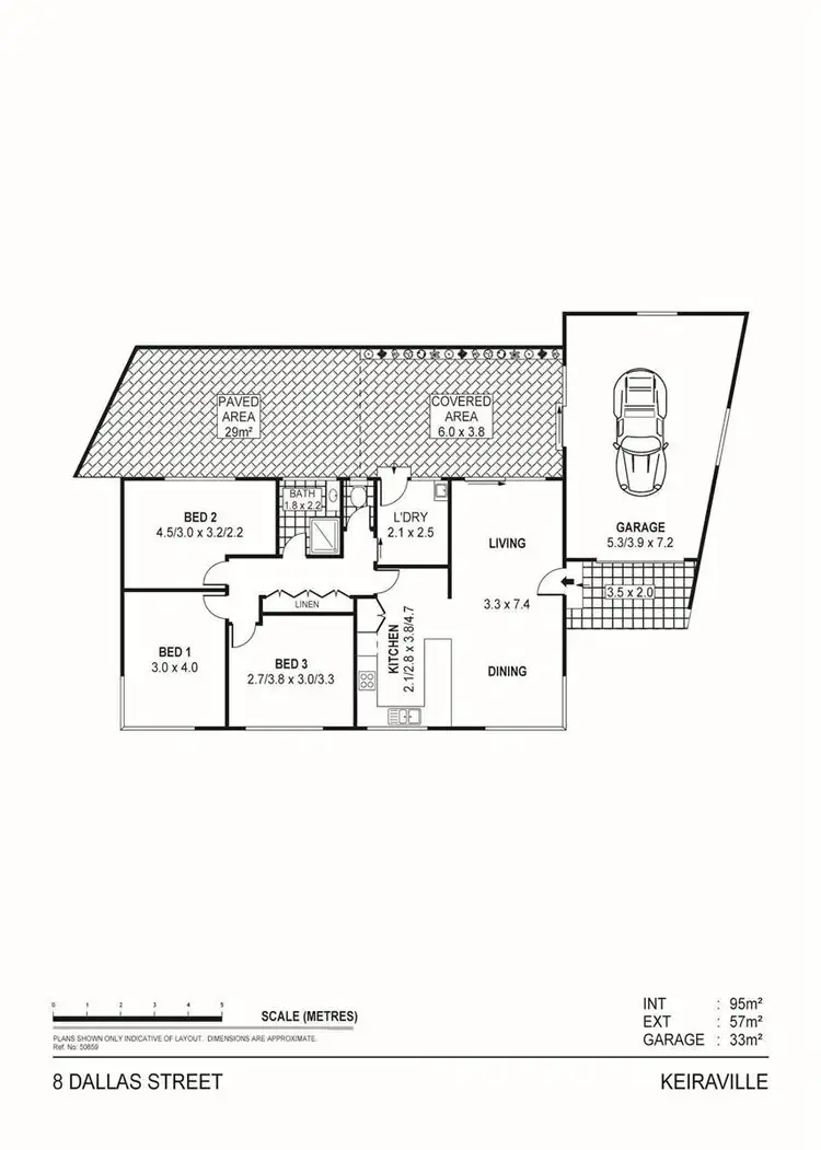 Floorplan of Homely house listing, 8 Dallas Street, Keiraville NSW 2500