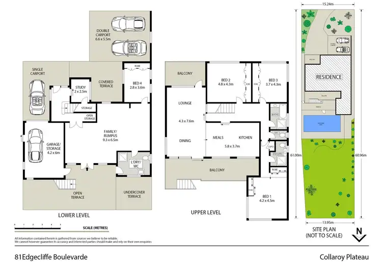 Floorplan of Homely house listing, 81 Edgecliffe Boulevard, Collaroy Plateau NSW 2097