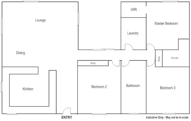 Floorplan of Homely unit listing, 2/19 Ballingall Street, The Gap NT 870