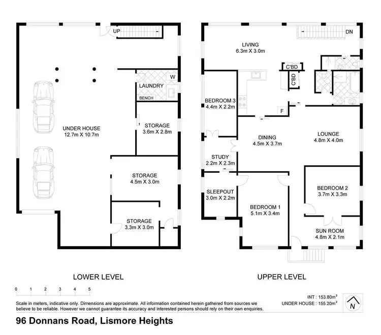 Floorplan of Homely house listing, 96 Donnans Road, Lismore Heights NSW 2480