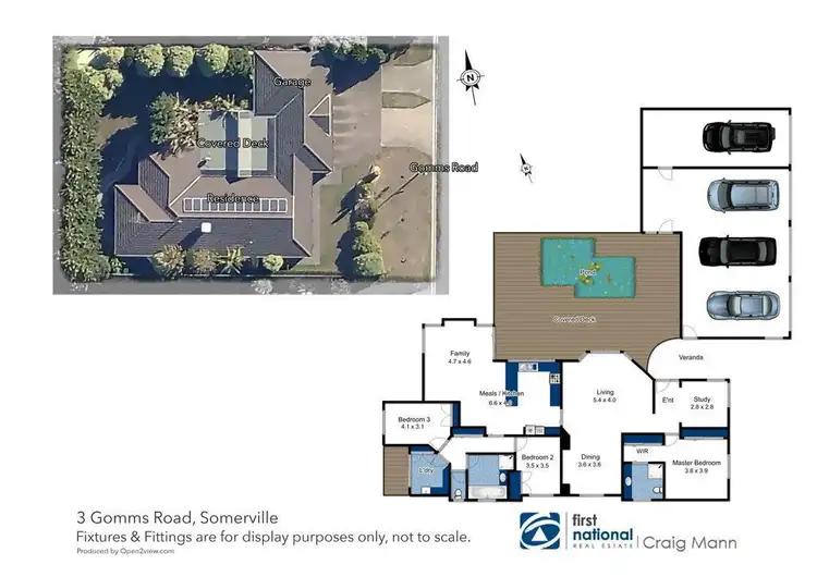 Floorplan of Homely house listing, 3 Gomms Road, Somerville VIC 3912