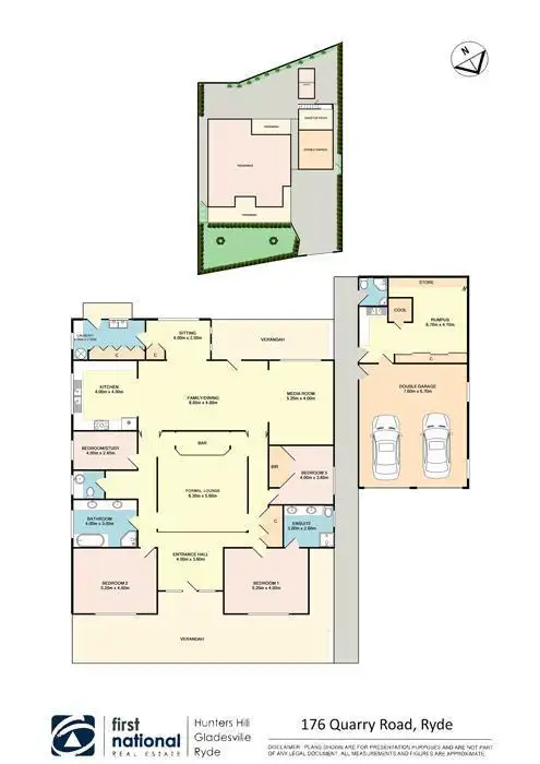 Floorplan of Homely house listing, 176 Quarry Road, Ryde NSW 2112