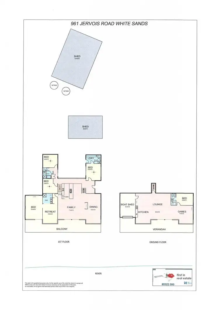 Floorplan of Homely house listing, 961 Jervois Road, Murray Bridge SA 5253