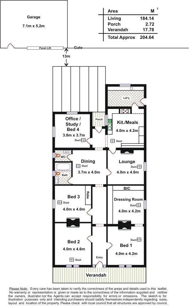 Floorplan of Homely house listing, 27 Queen Street, Unley SA 5061
