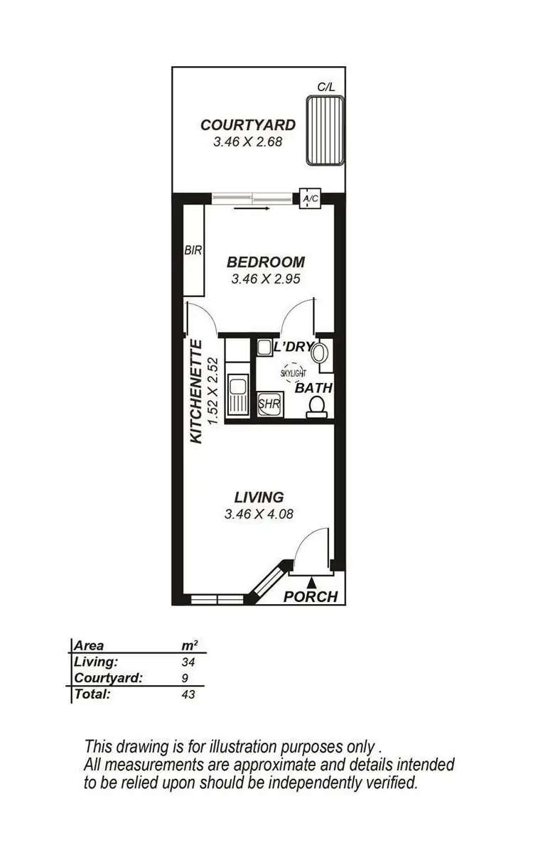 Floorplan of Homely unit listing, 68/19 Wayford Street, Elizabeth Vale SA 5112