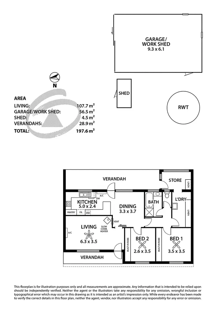 Floorplan of Homely house listing, 20 Mill Road, Lobethal SA 5241