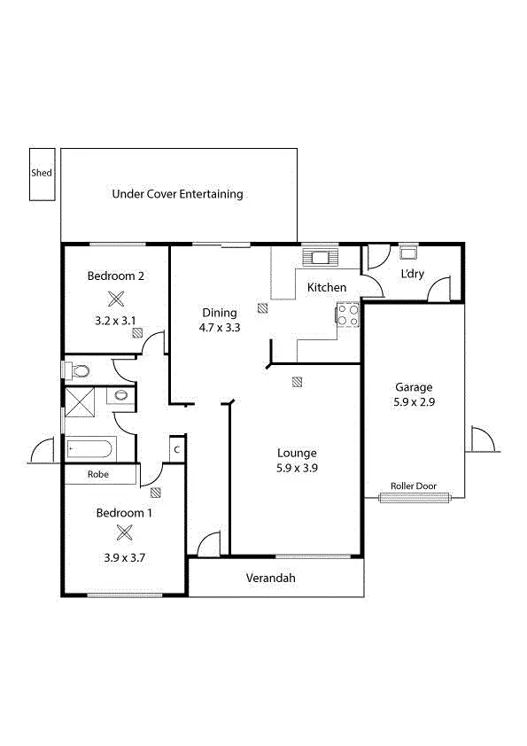 Floorplan of Homely house listing, 5/1247 Grand Junction Road, Hope Valley SA 5090