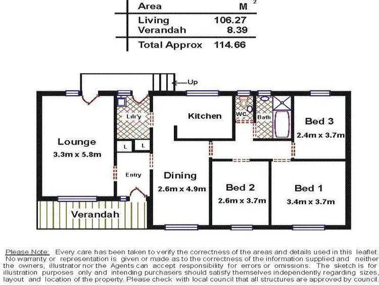 Floorplan of Homely house listing, 12 Narvik Crescent, Hackham West SA 5163