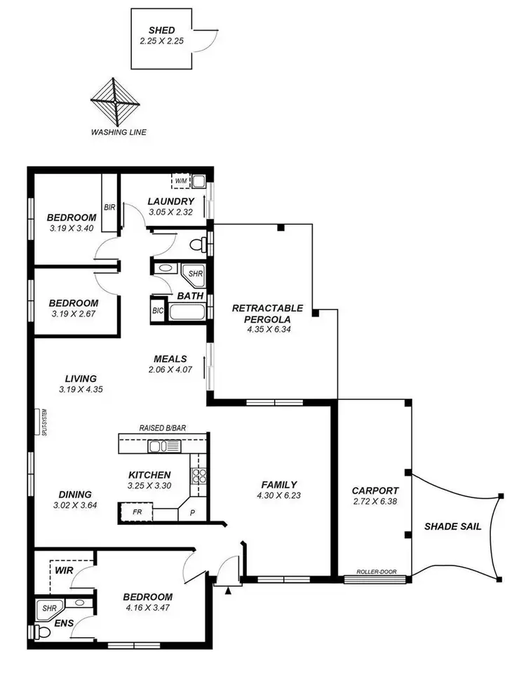 Floorplan of Homely house listing, 12 Fulton Street, Glenelg North SA 5045