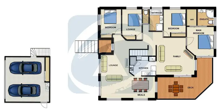 Floorplan of Homely house listing, 25 Zuleikha Drive, Underwood QLD 4119