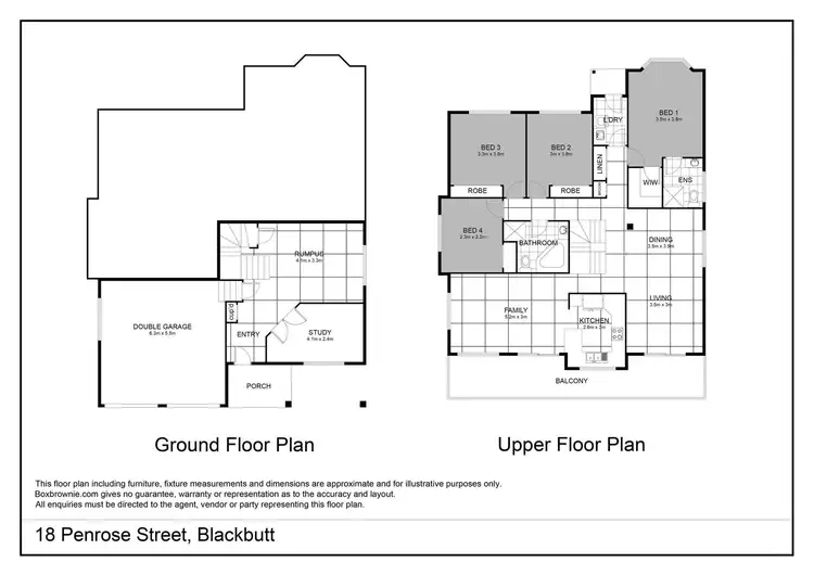 Floorplan of Homely house listing, 18 Penrose Street, Blackbutt NSW 2529