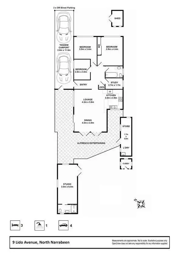 Floorplan of Homely house listing, 9 Lido Avenue, North Narrabeen NSW 2101