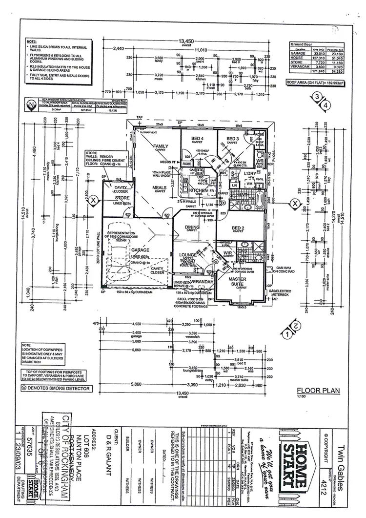 Floorplan of Homely house listing, 23 Nunton Place, Port Kennedy WA 6172