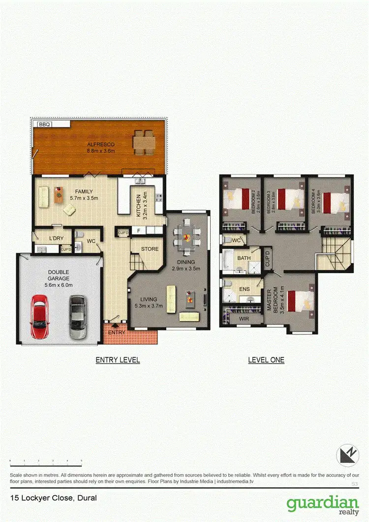 Floorplan of Homely house listing, 15 Lockyer Close, Dural NSW 2158