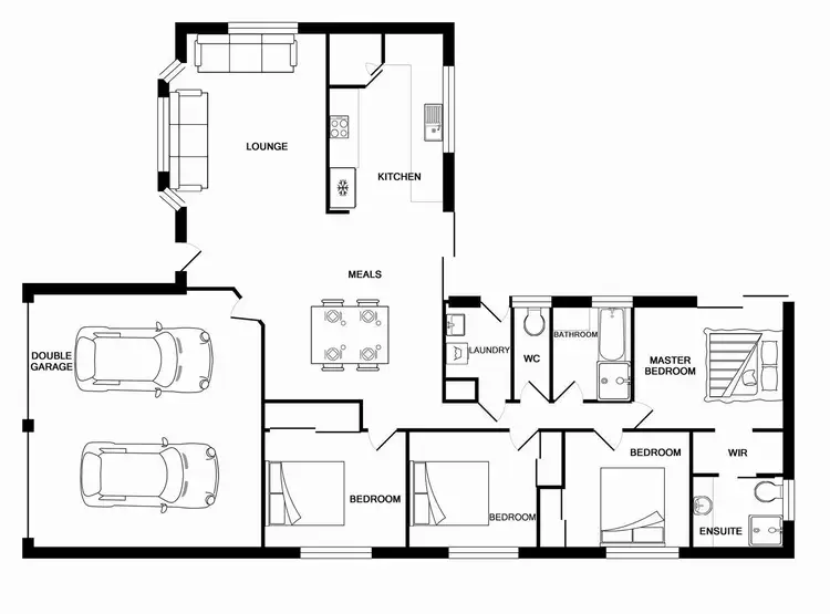 Floorplan of Homely house listing, 23 Penina Circuit, Cornubia QLD 4130