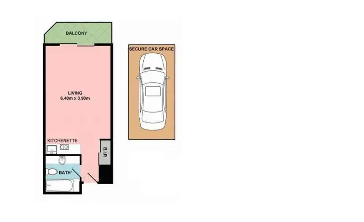 Floorplan of Homely unit listing, 58/75-79 Jersey Street, Hornsby NSW 2077