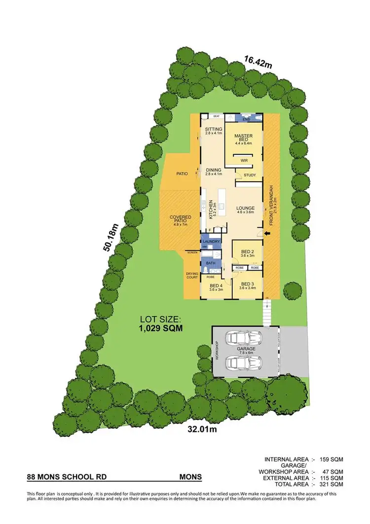 Floorplan of Homely house listing, 88 Mons School Road, Buderim QLD 4556