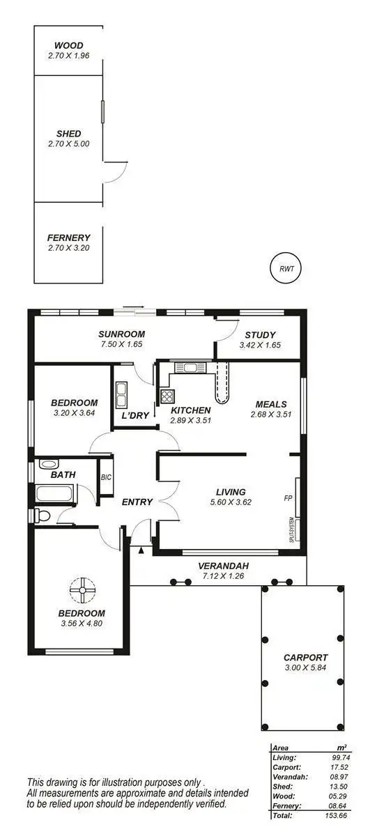 Floorplan of Homely house listing, 15 Norseman Avenue, Westbourne Park SA 5041
