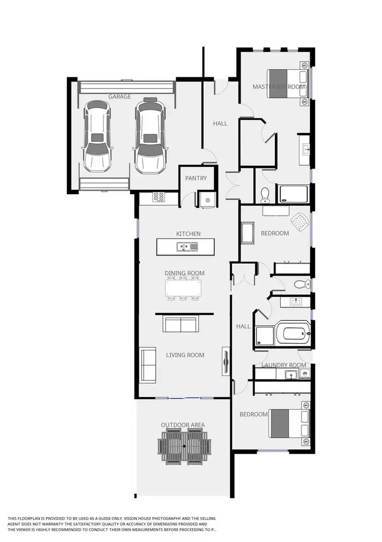 Floorplan of Homely house listing, 93 Dyar Avenue, Mildura VIC 3500