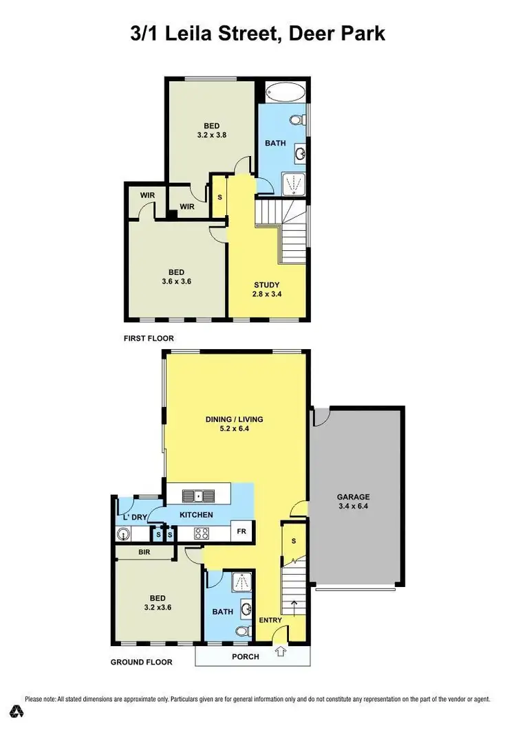 Floorplan of Homely house listing, 3/1 Leila Street, Deer Park VIC 3023