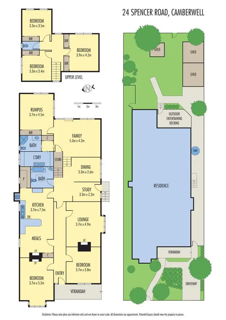 Floorplan of Homely house listing, 24 Spencer Road, Camberwell VIC 3124