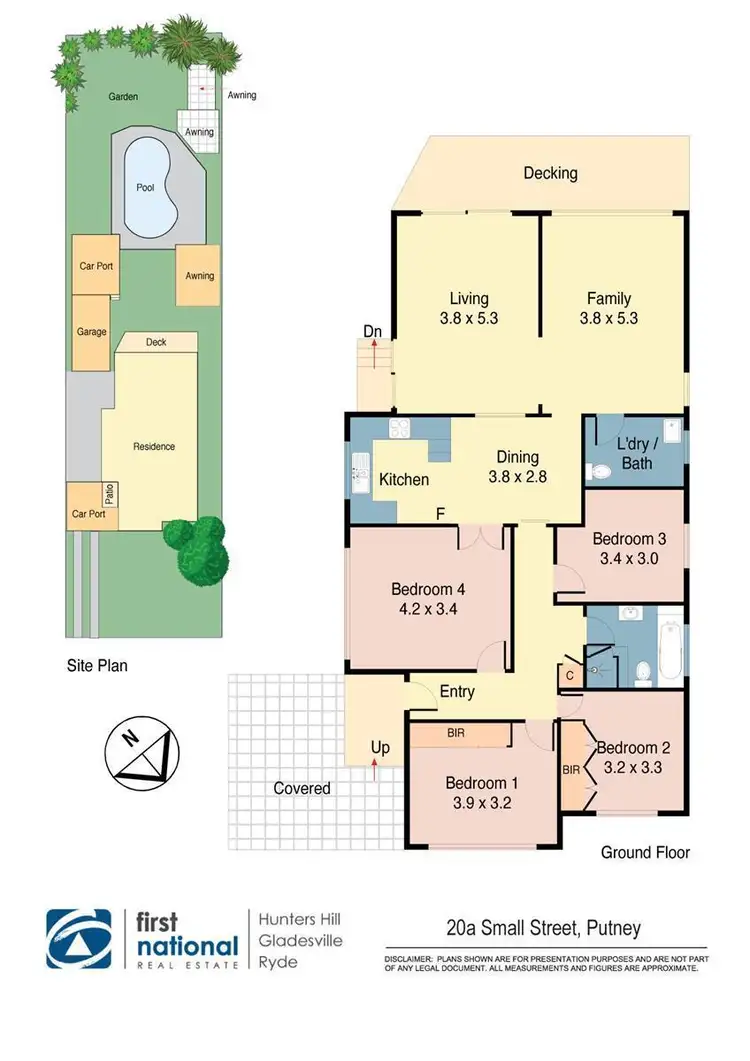 Floorplan of Homely house listing, 20A Small Street, Putney NSW 2112