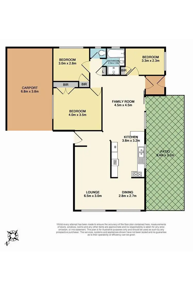 Floorplan of Homely house listing, 64 Coolibar Avenue, Seaford VIC 3198