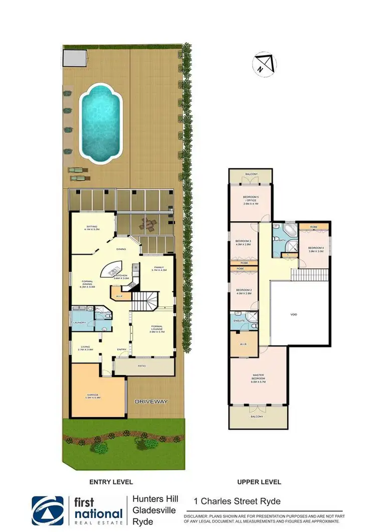 Floorplan of Homely house listing, 1 Charles Street, Ryde NSW 2112