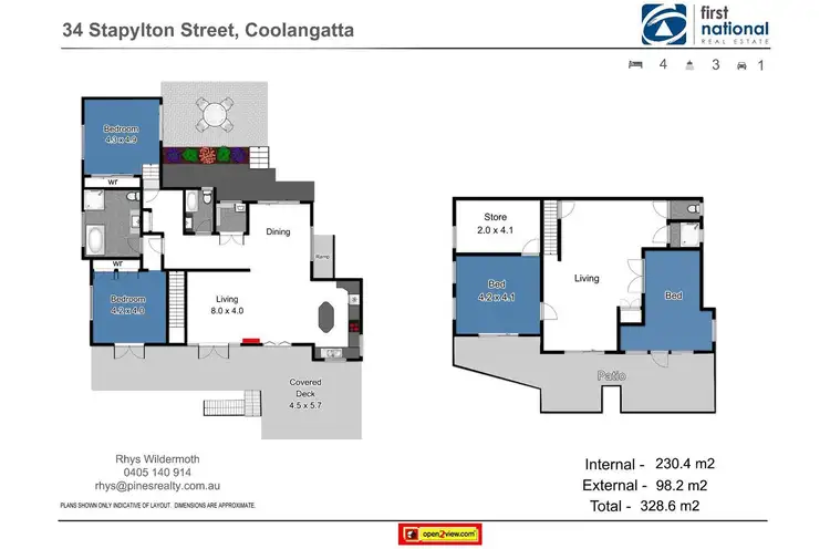 Floorplan of Homely house listing, 34 Stapylton Street, Coolangatta QLD 4225