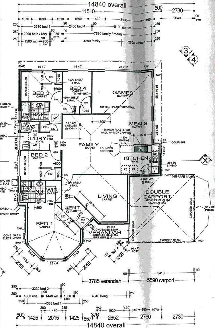 Floorplan of Homely house listing, 47 Cottesloe Crescent, Secret Harbour WA 6173