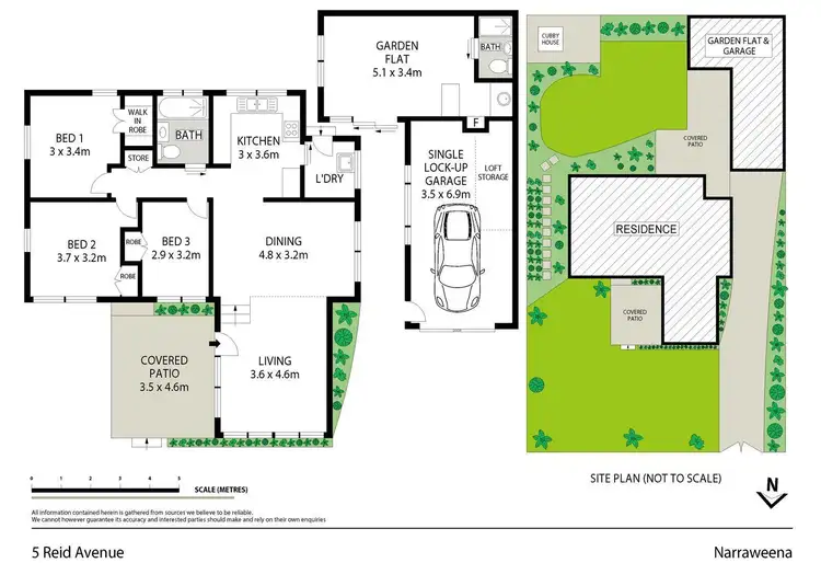 Floorplan of Homely house listing, 5 Reid Avenue, Narraweena NSW 2099