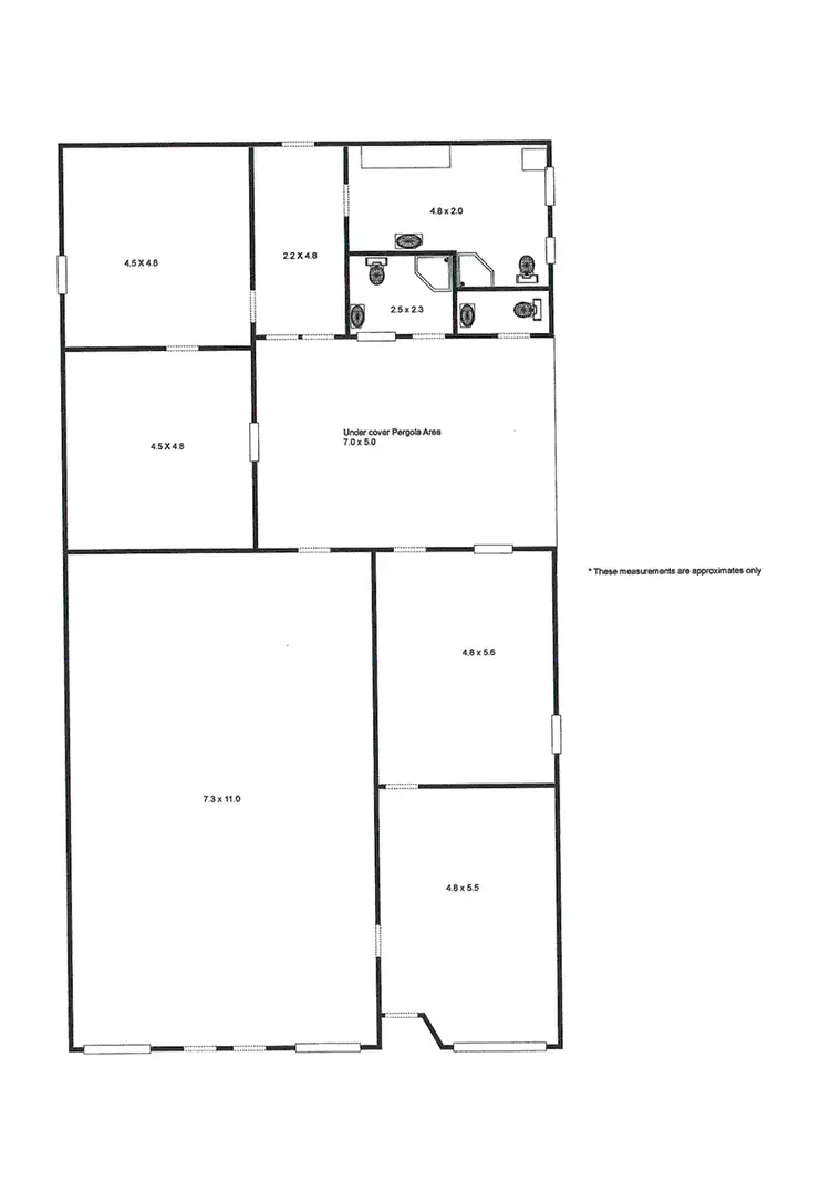 Floorplan of Homely house listing, 6 Edith Street, Edithburgh SA 5583