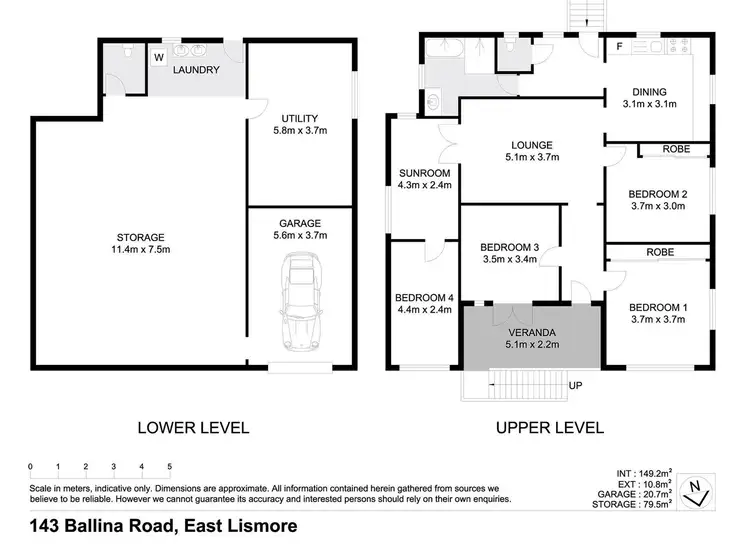 Floorplan of Homely house listing, 143 Ballina Road, East Lismore NSW 2480