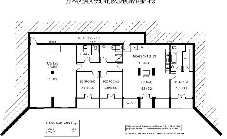 Floorplan of Homely house listing, lot 8 Chandler  Grove, Salisbury Heights SA 5109