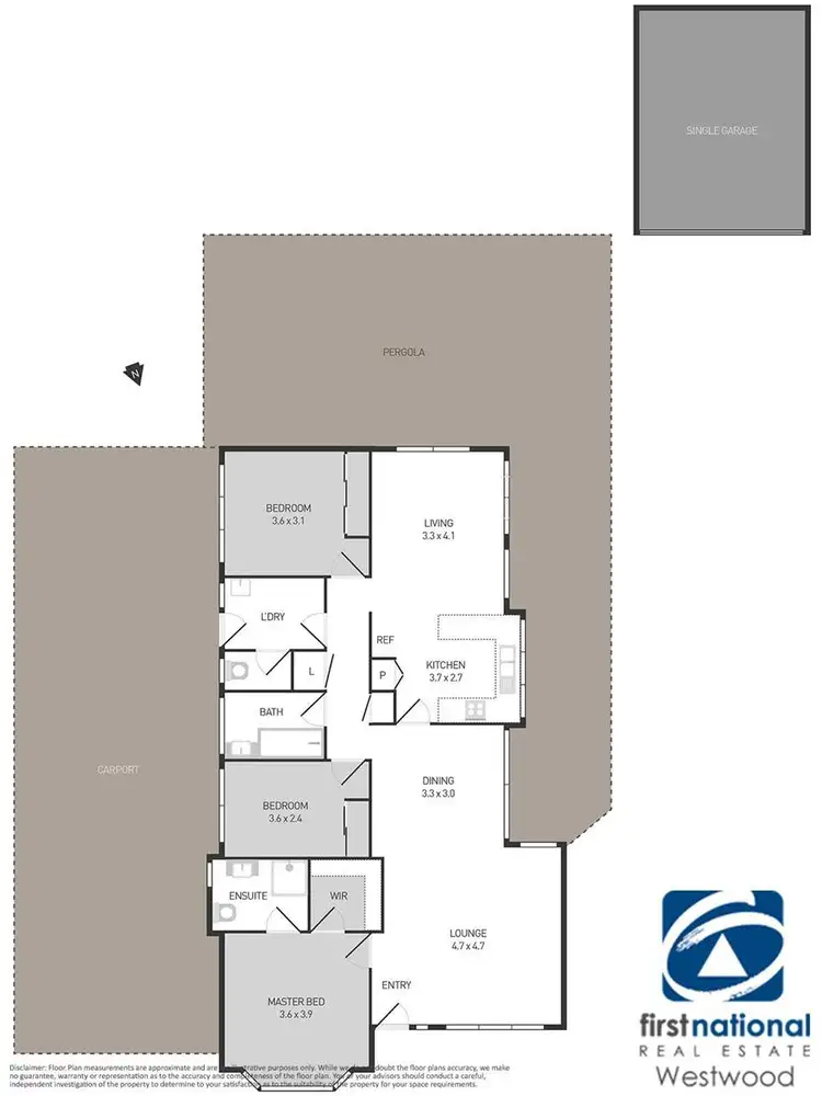 Floorplan of Homely house listing, 2 Buckingham Drive, Werribee VIC 3030