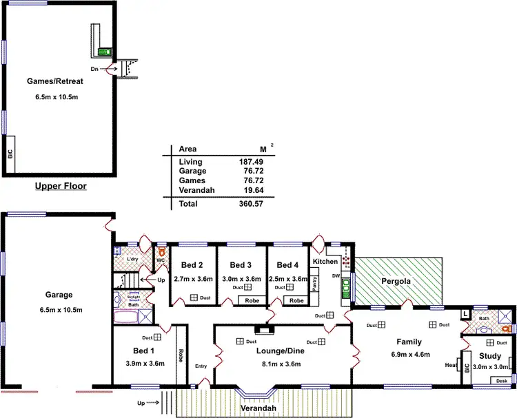 Floorplan of Homely house listing, 33 Romalo Avenue, Magill SA 5072