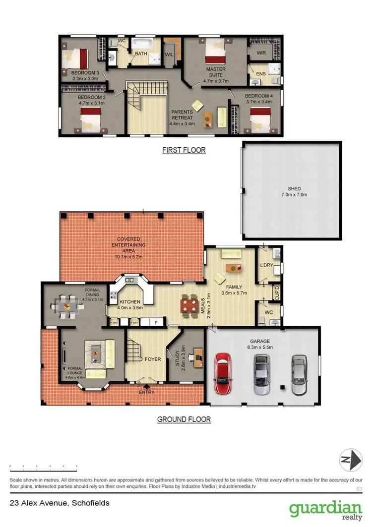 Floorplan of Homely house listing, 23 Alex Avenue, Schofields NSW 2762