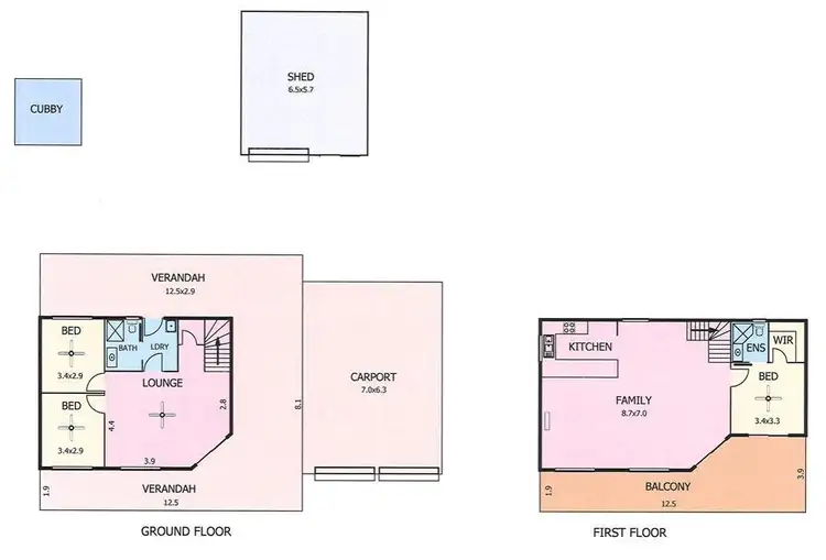 Floorplan of Homely house listing, 10 Hann Road, Murray Bridge SA 5253