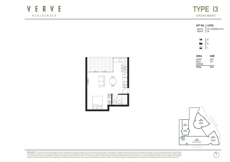 Floorplan of Homely unit listing, 302/470 King Street, Newcastle NSW 2300