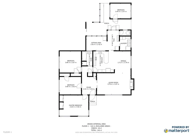 Floorplan of Homely house listing, 28 Argyle Street, Mildura VIC 3500