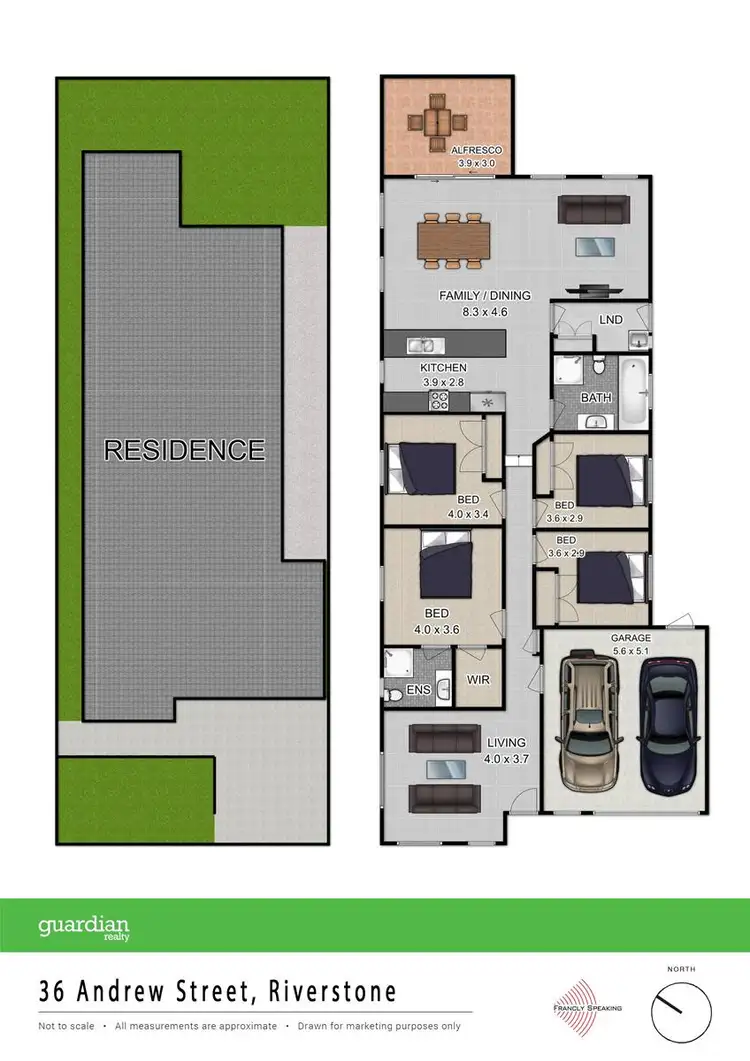 Floorplan of Homely house listing, 36 Andrew Street, Riverstone NSW 2765