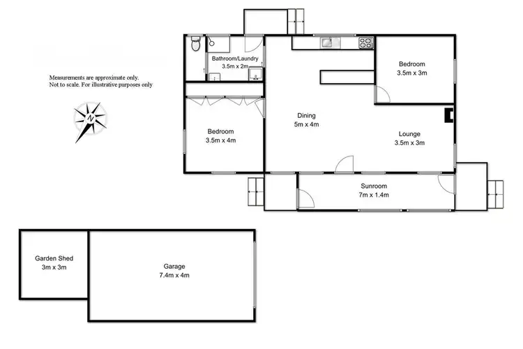 Floorplan of Homely house listing, 55 Golf Links Drive, Batemans Bay NSW 2536