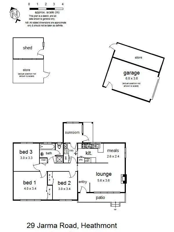 Floorplan of Homely house listing, 29 Jarma Road, Heathmont VIC 3135