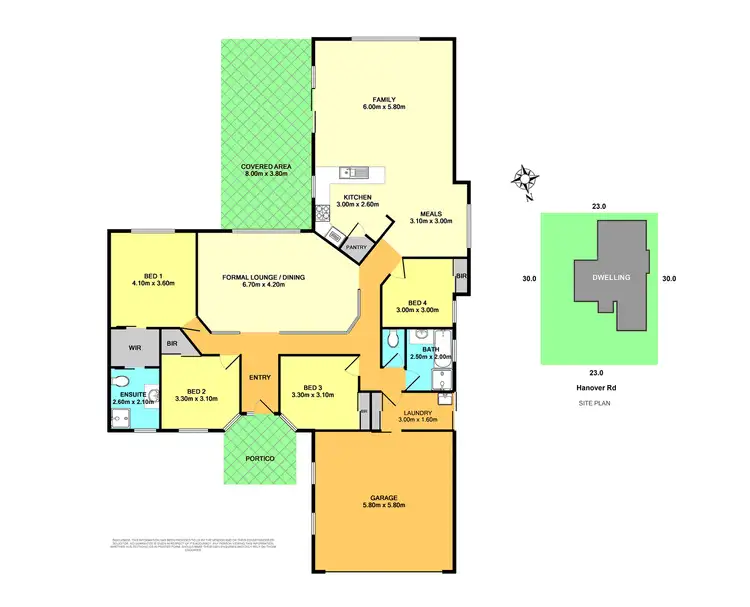 Floorplan of Homely house listing, 31 Hanover Road, Cameron Park NSW 2285