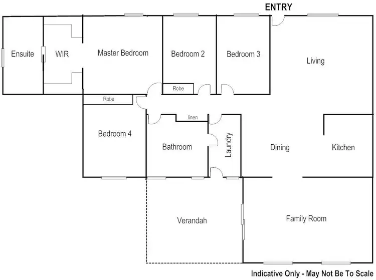 Floorplan of Homely house listing, 13 Irvine Crescent, Araluen NT 870