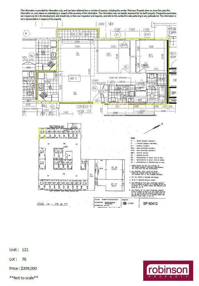 Floorplan of Homely apartment listing, 121/741 Hunter Street, Newcastle West NSW 2302