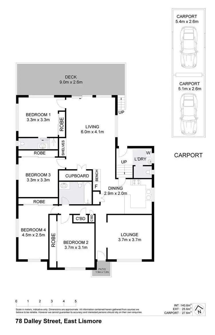 Floorplan of Homely house listing, 78 Dalley Street, East Lismore NSW 2480