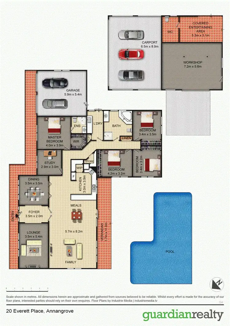 Floorplan of Homely house listing, Address available on request